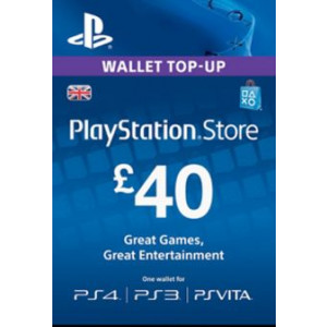 PlayStation Network 40 GBP
