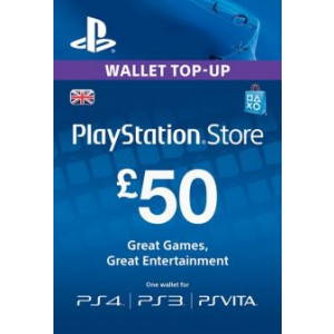 PlayStation Network 50 GBP